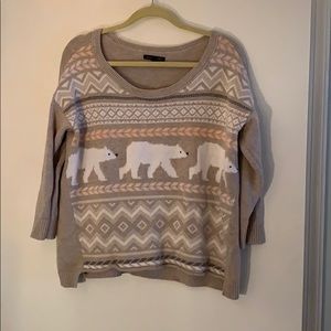polar bear sweater